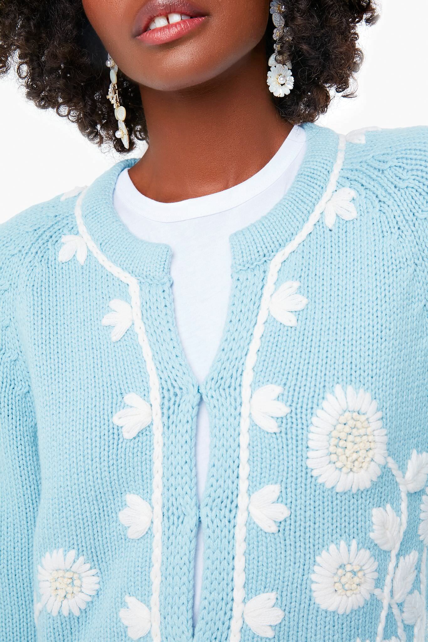Cornflower Blue Lafayette Cardigan