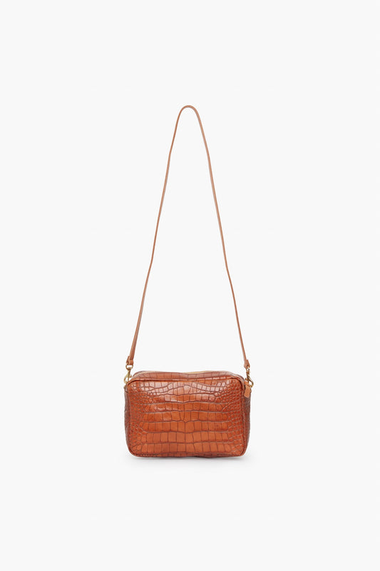 Cuoio Autumn Croco Marisol Bag