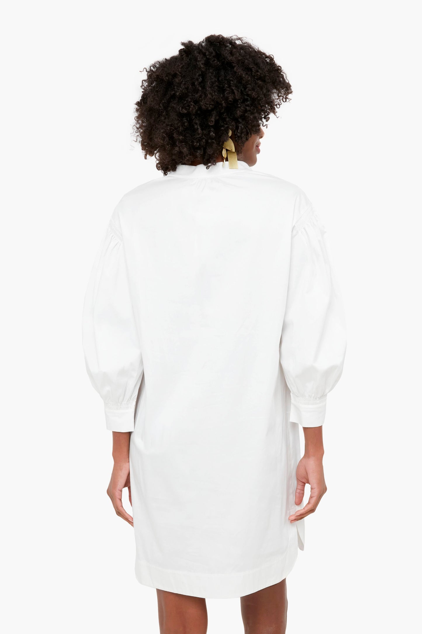 Snow Long Sleeve Belted Dress