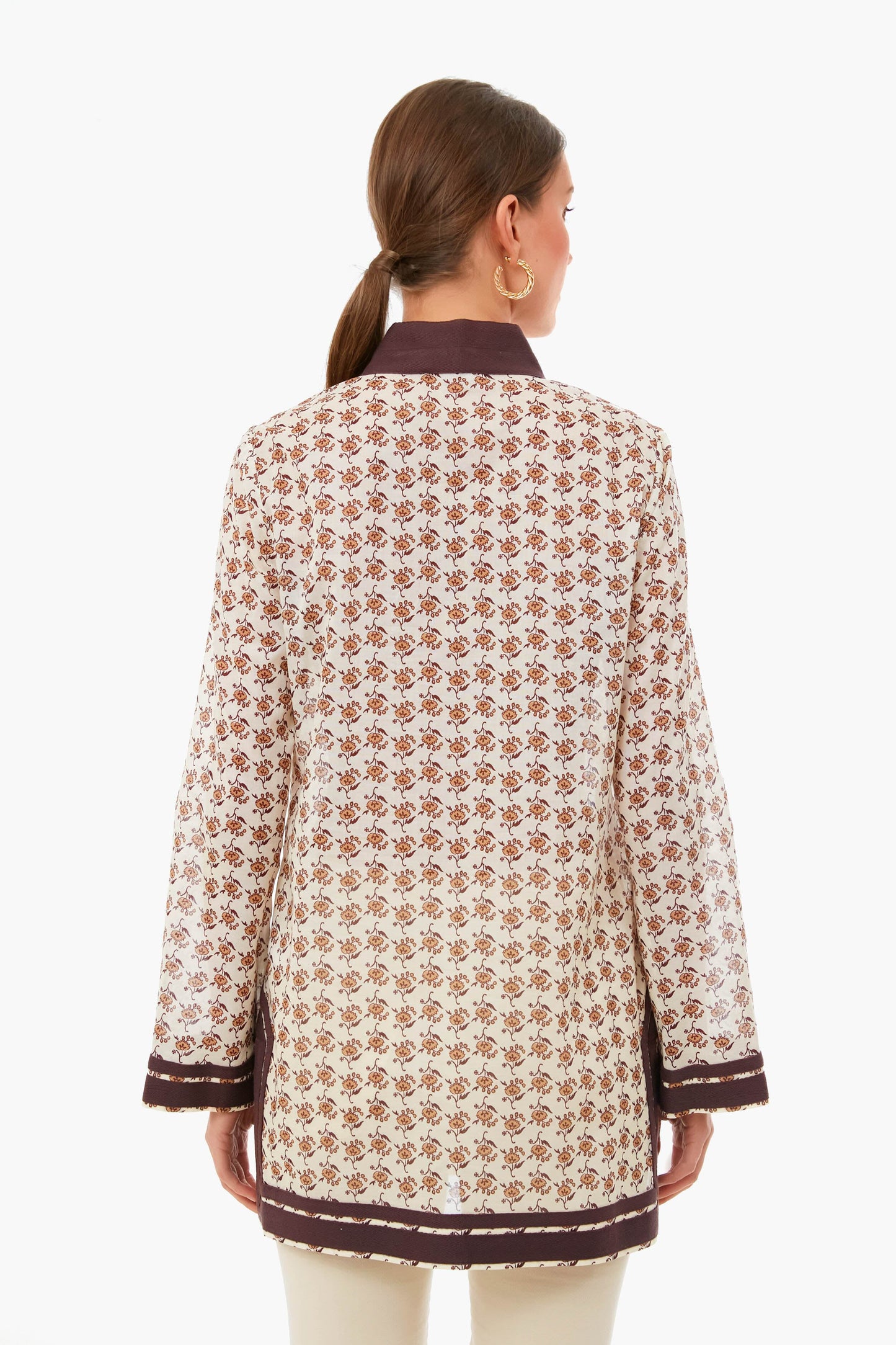 Dandelion Block Print Tory Tunic