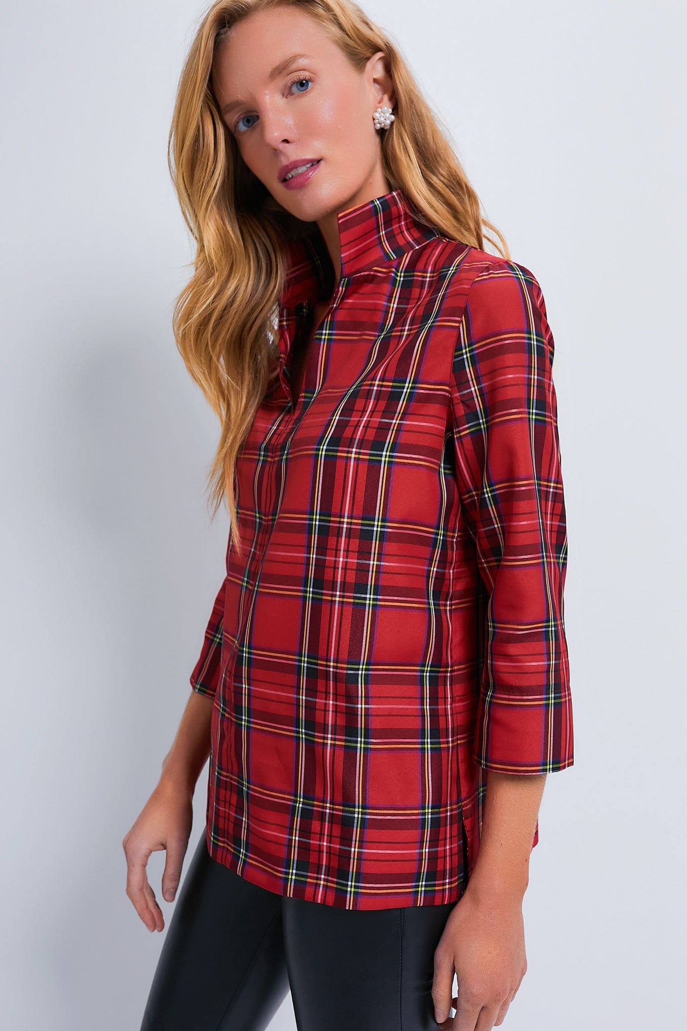 Royal Stewart Tartan Margot Top