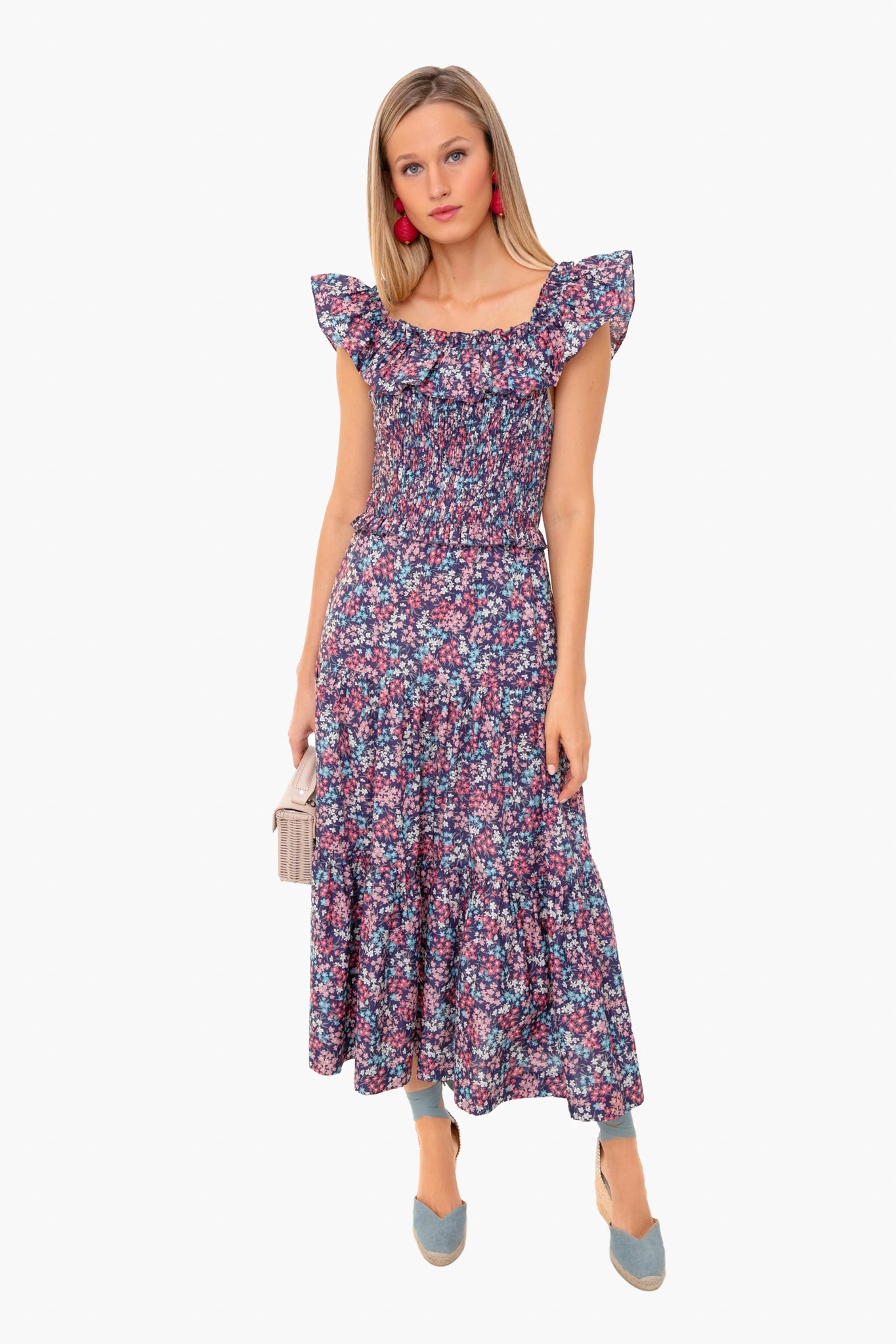 Pink Lissa Liberty Ruffle Dress