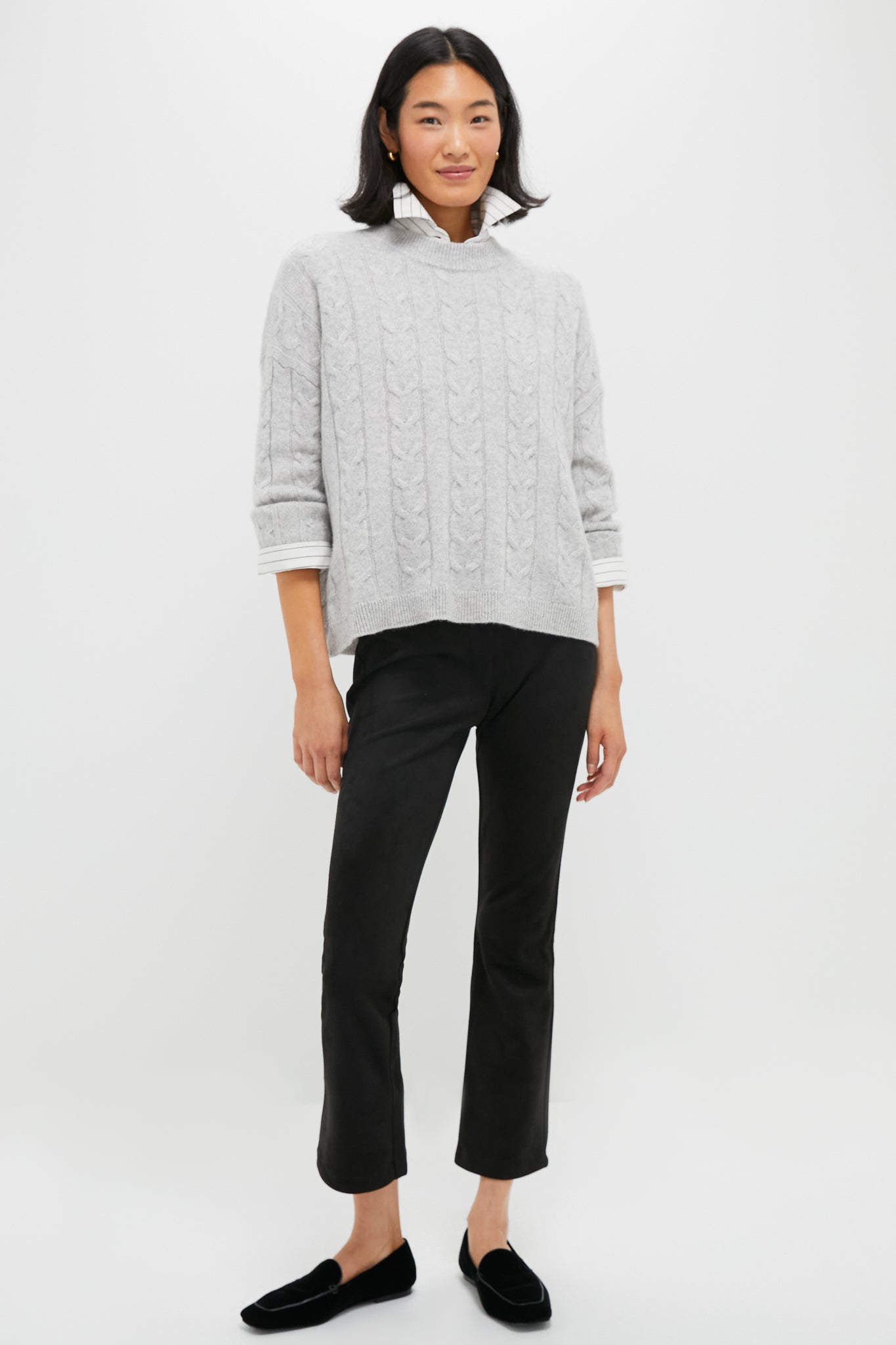 Black Vegan Suede Ashford Pants