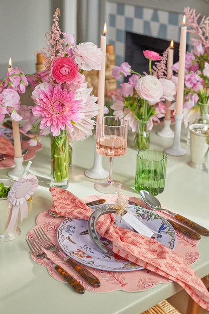 Countryside Rosebud Reversible Wipeable Placemats Set of 4