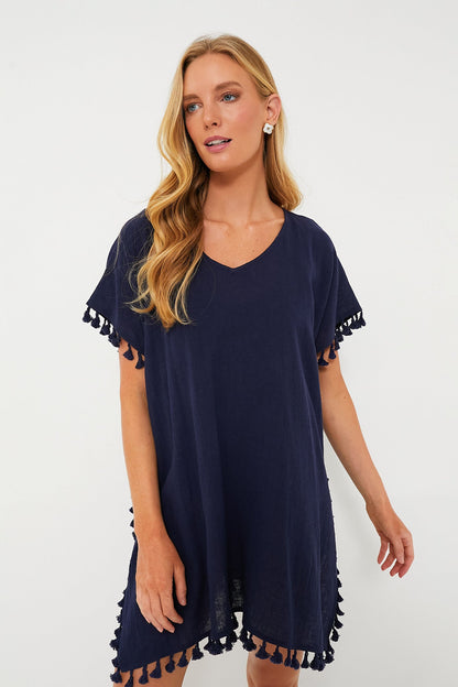 Navy Katie Caftan