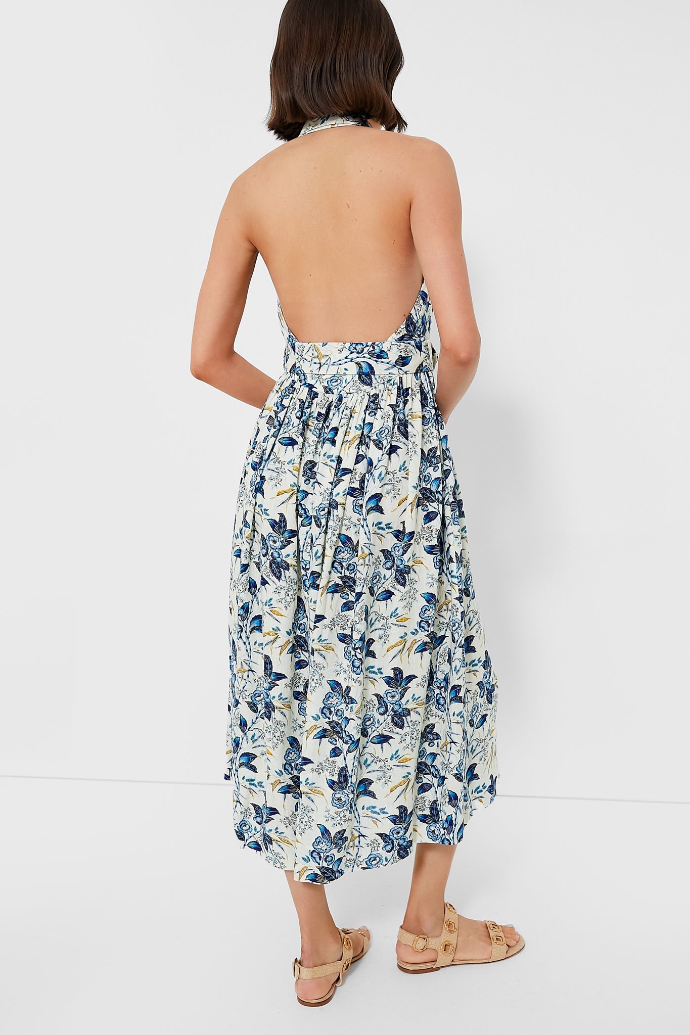 Larkspur Chintz Lena Dress