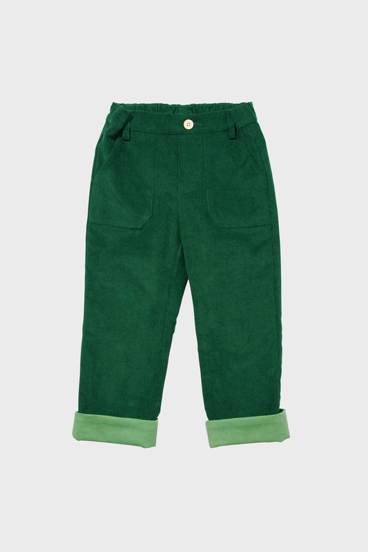 Forest Corduroy Grow Pant