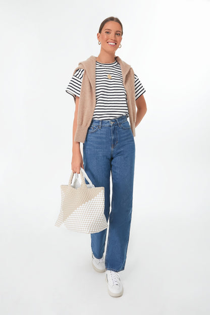 Blue Striped Julia Tee