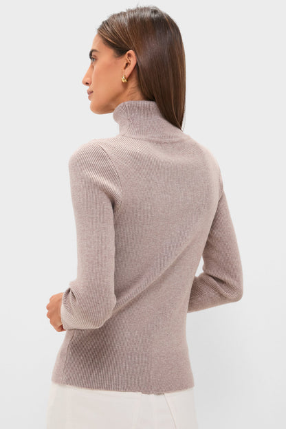 Oat Arlo Ribbed Turtleneck