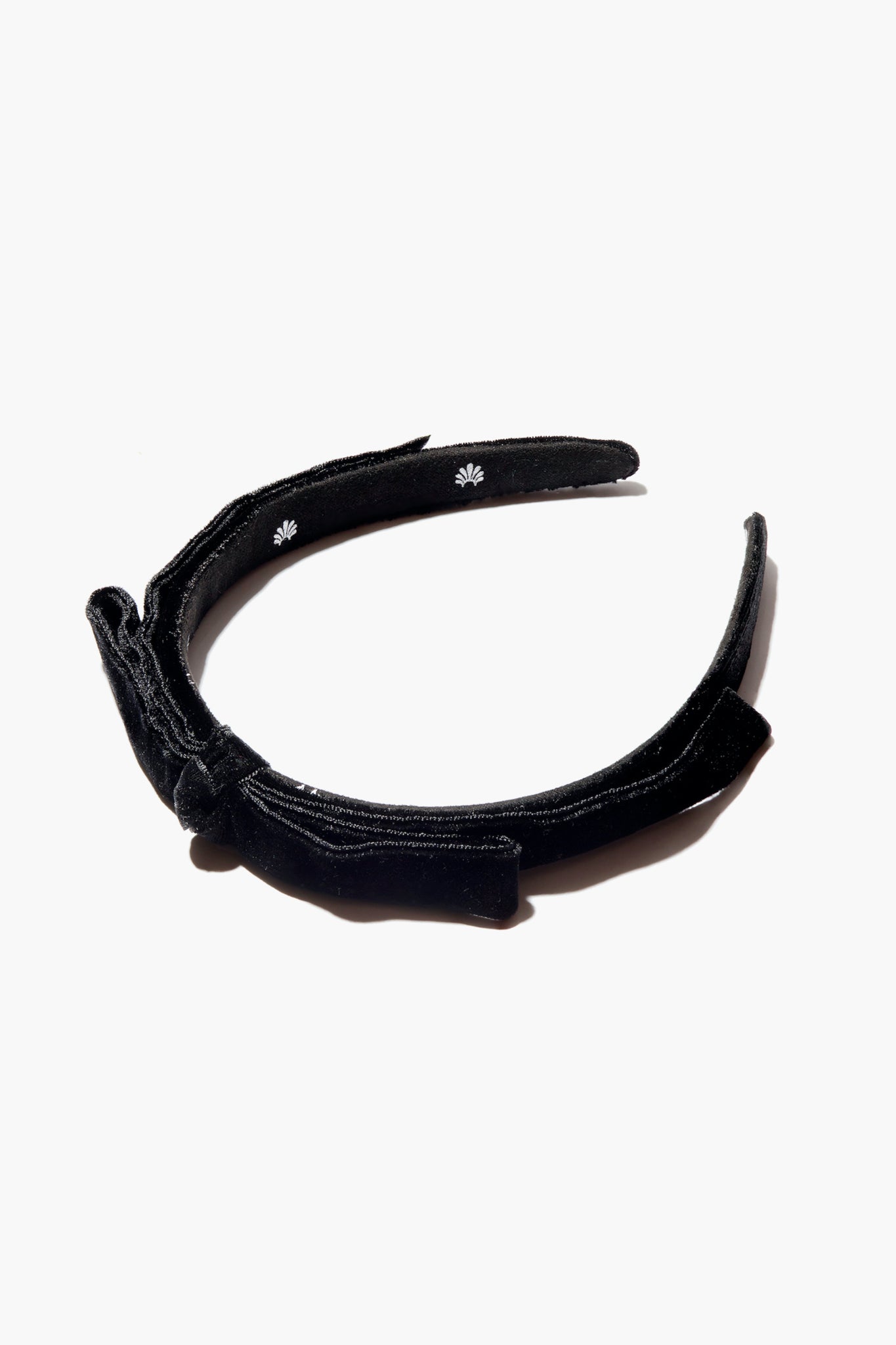 Jet Bardot Ribbon Slim Headband