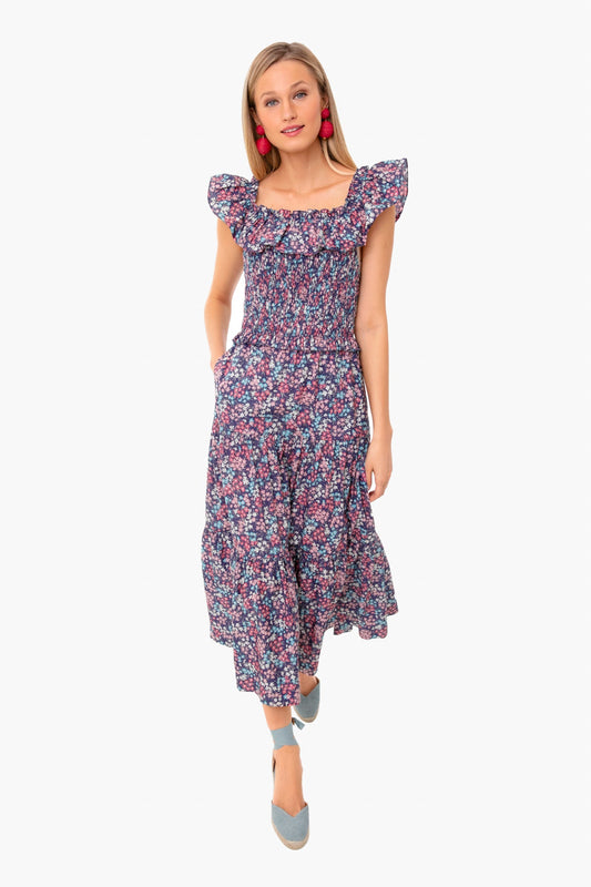 Pink Lissa Liberty Ruffle Dress