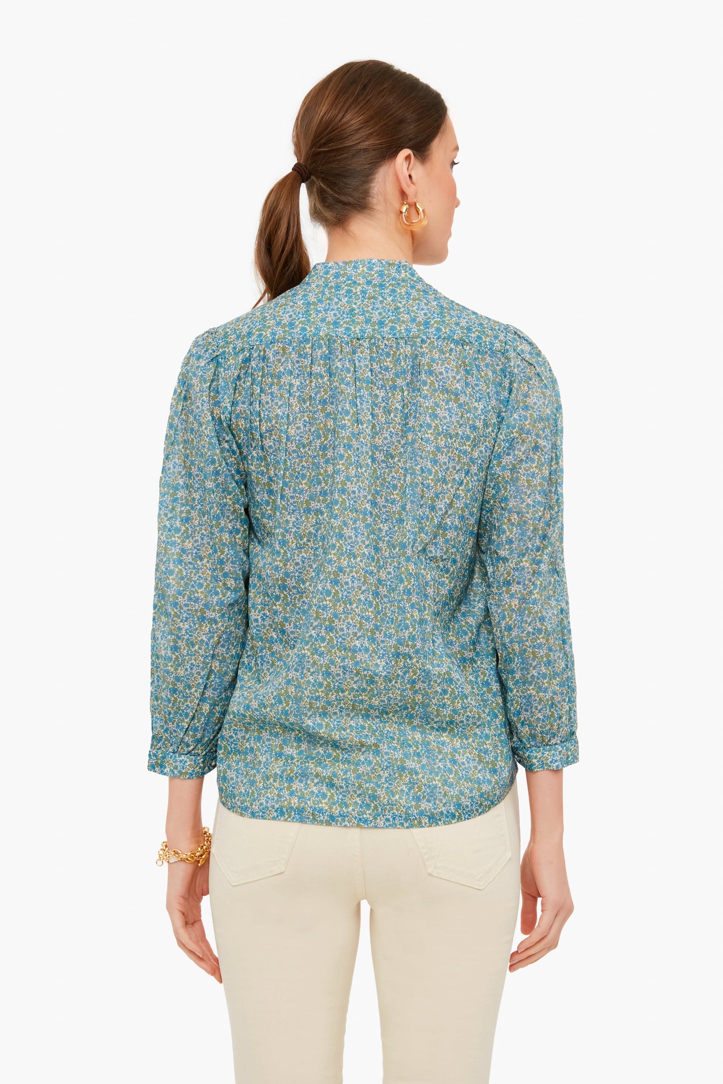 Tidepool Ditsy Bailey Blouse