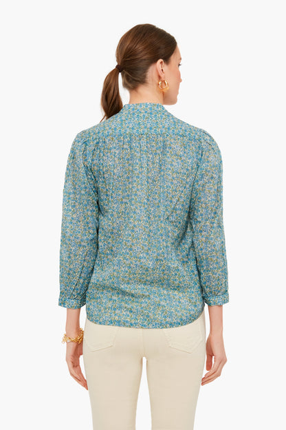 Tidepool Ditsy Bailey Blouse