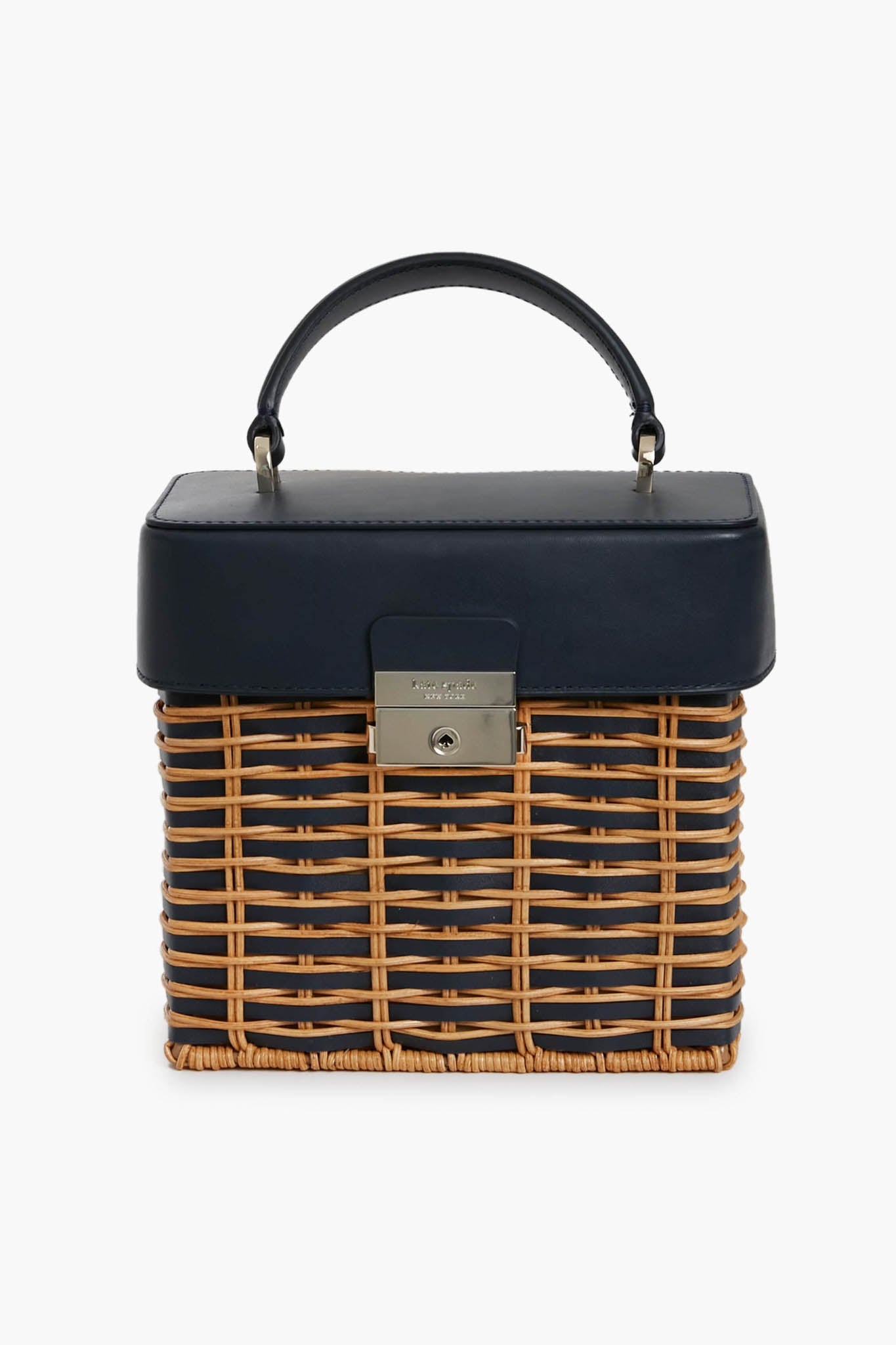 Blazer Blue Voyage Small Wicker Top Handle