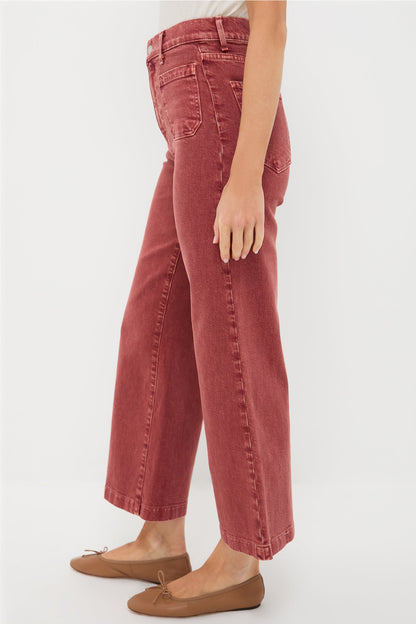 Sandwashed Spice Virginia Wideleg Ankle