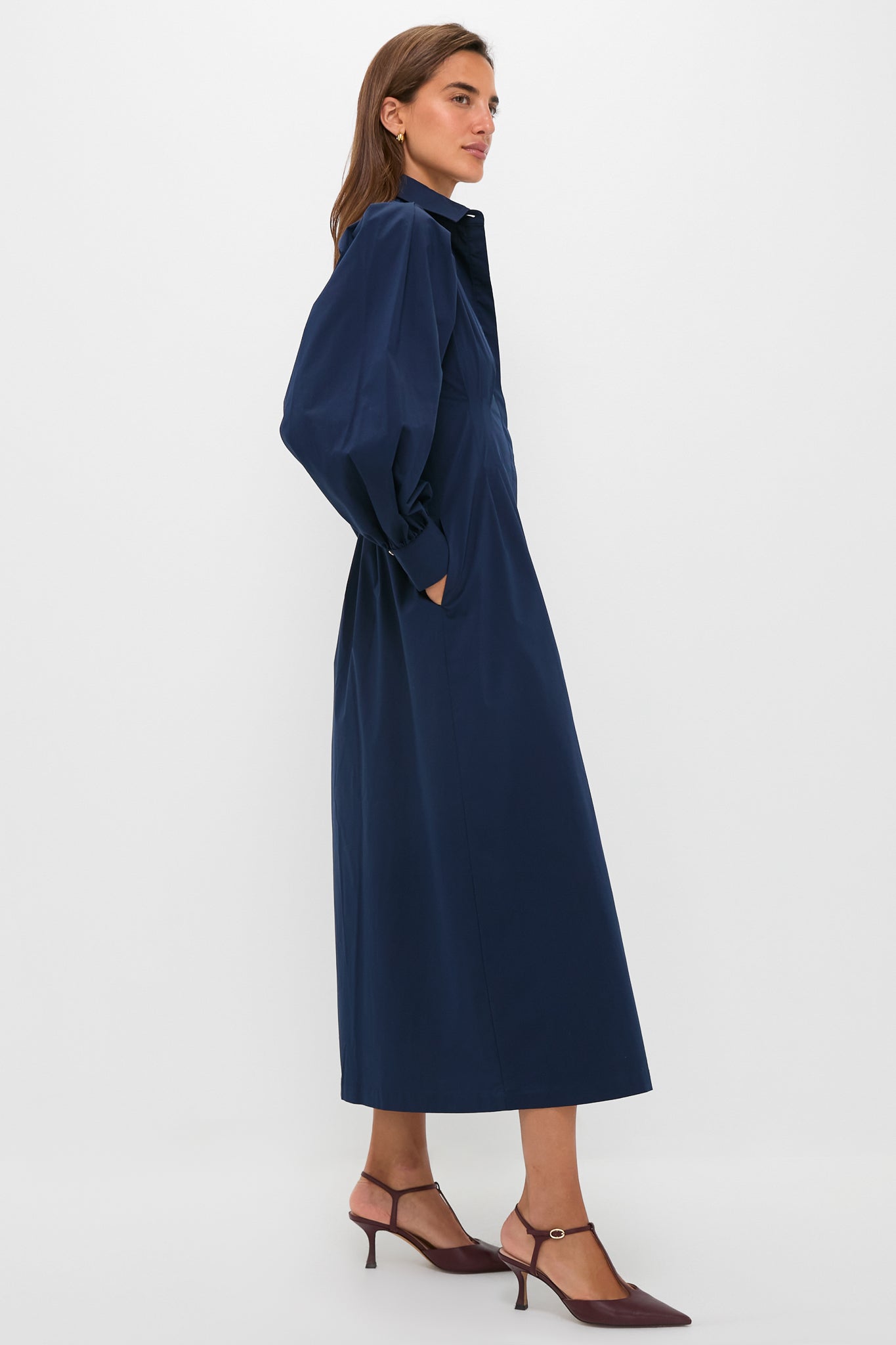 Navy Corinne Dress