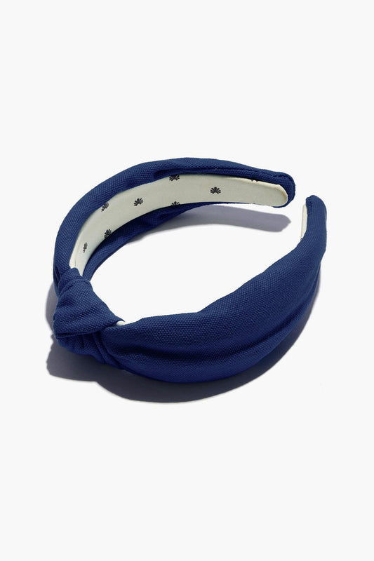 Navy Woven Headband