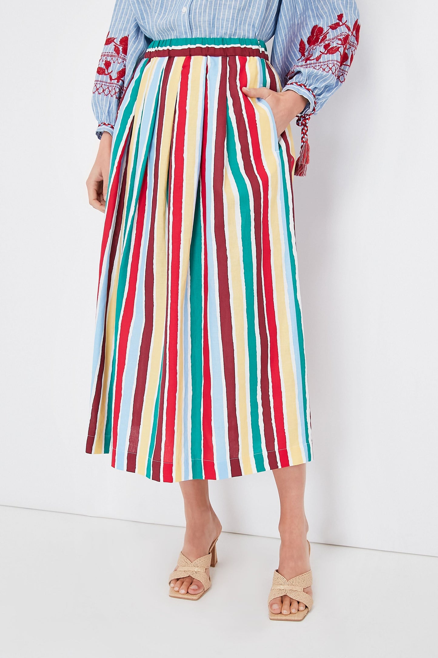 Bright Yellow Cannes Skirt