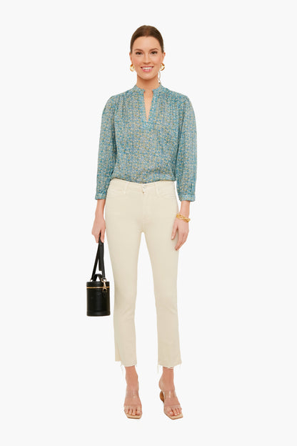 Tidepool Ditsy Bailey Blouse