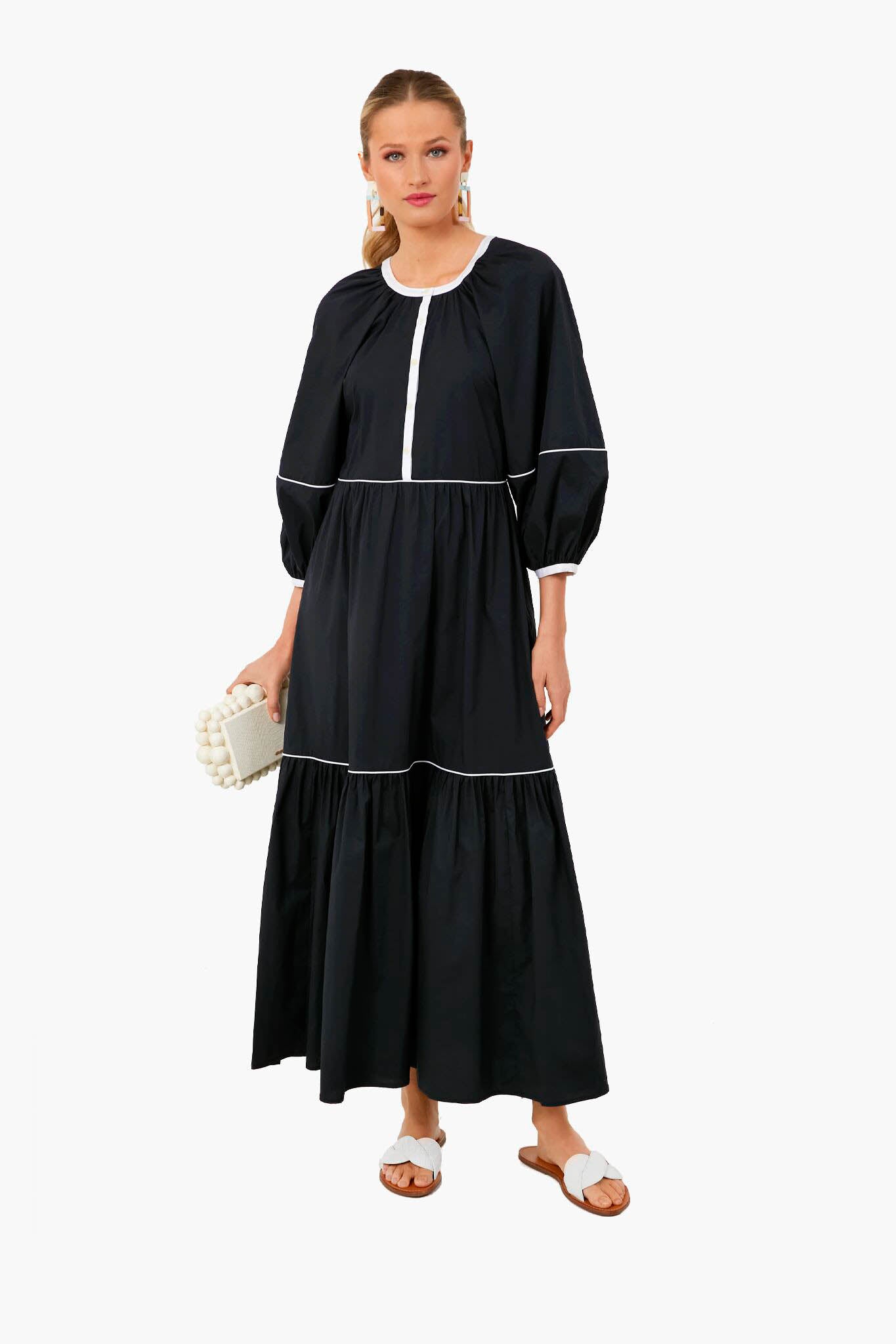 Black And White Demi Dress