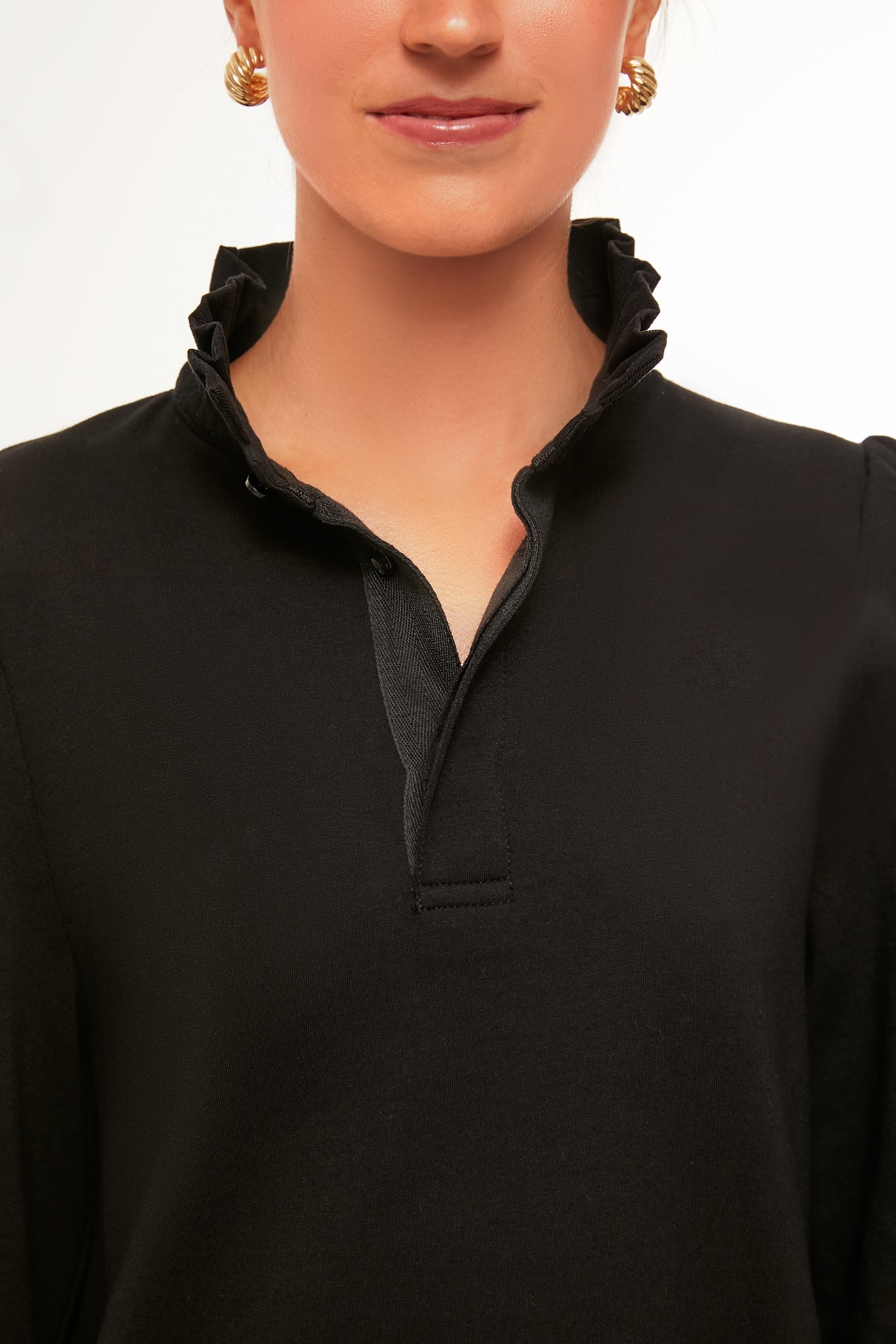 Black Charlotte Terry Dress