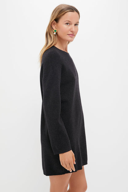 Noir Vivianne Crewneck Dress