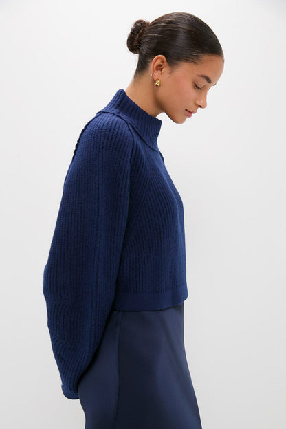 Navy Odette Sweater