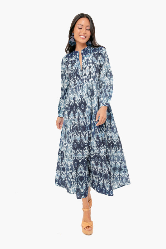 Tyla Blue Rio Long Dress