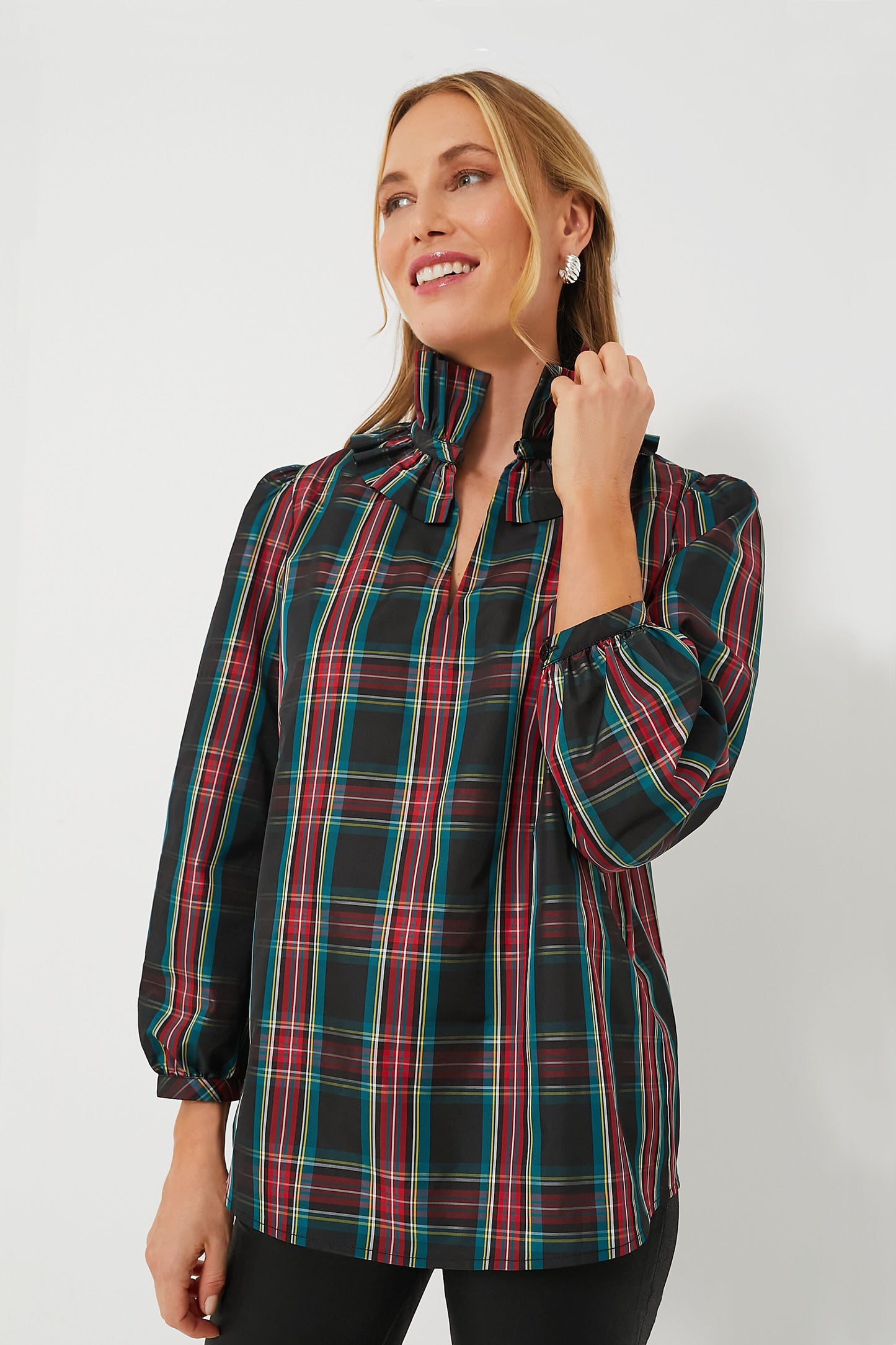 Highland Tartan Bouvier Blouse