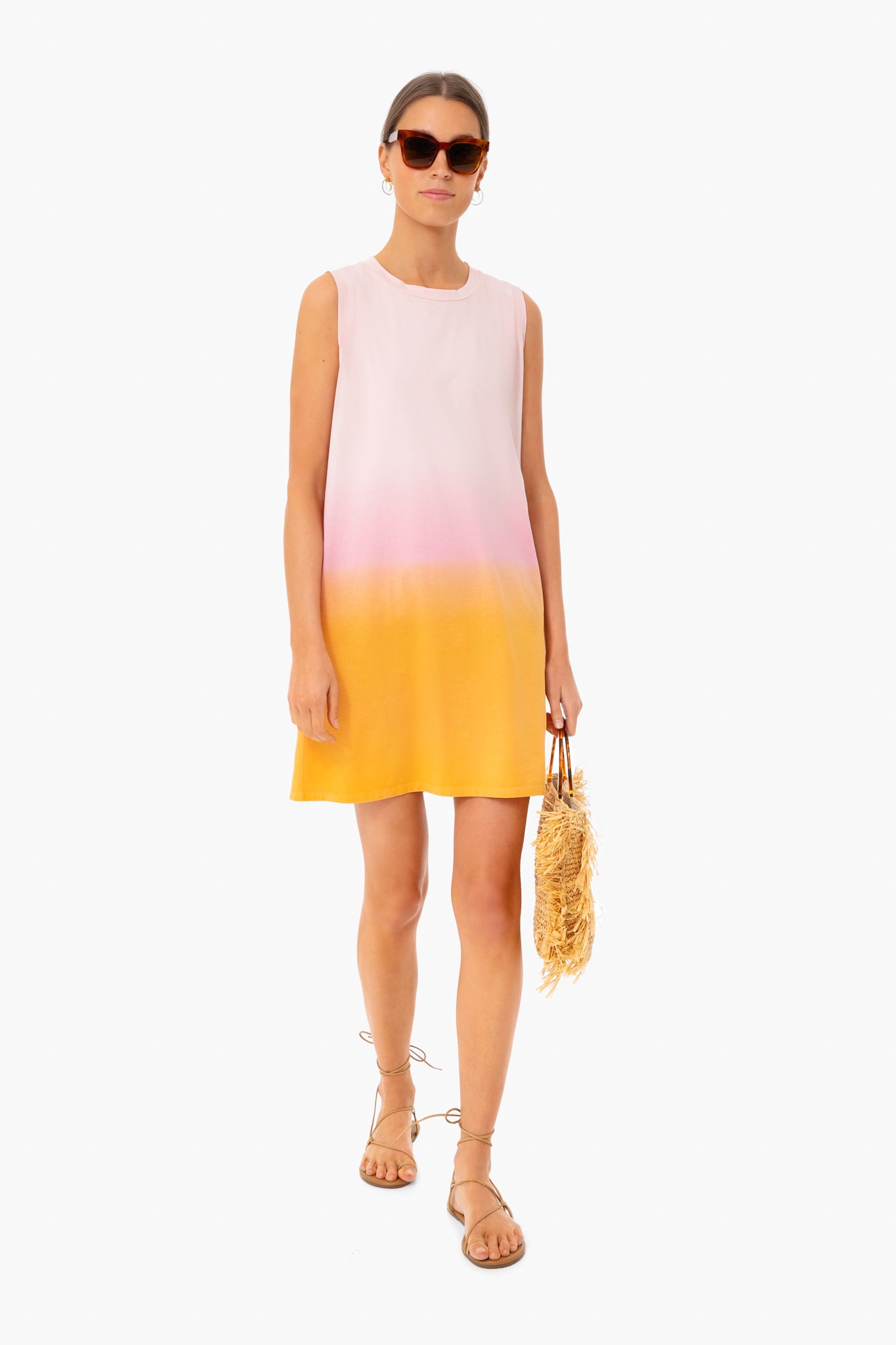 The Ivy Dress Pink Gold