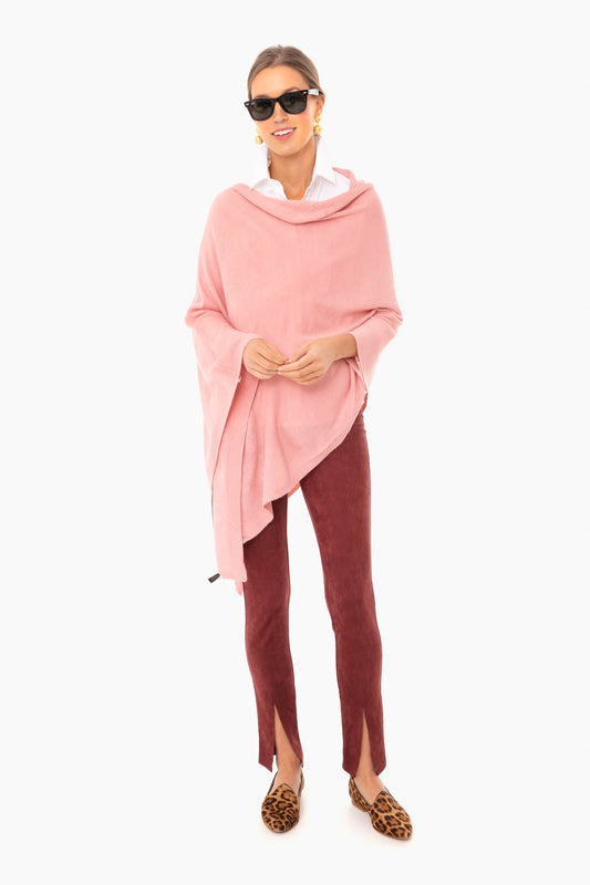 Blush Pink Monterey Poncho