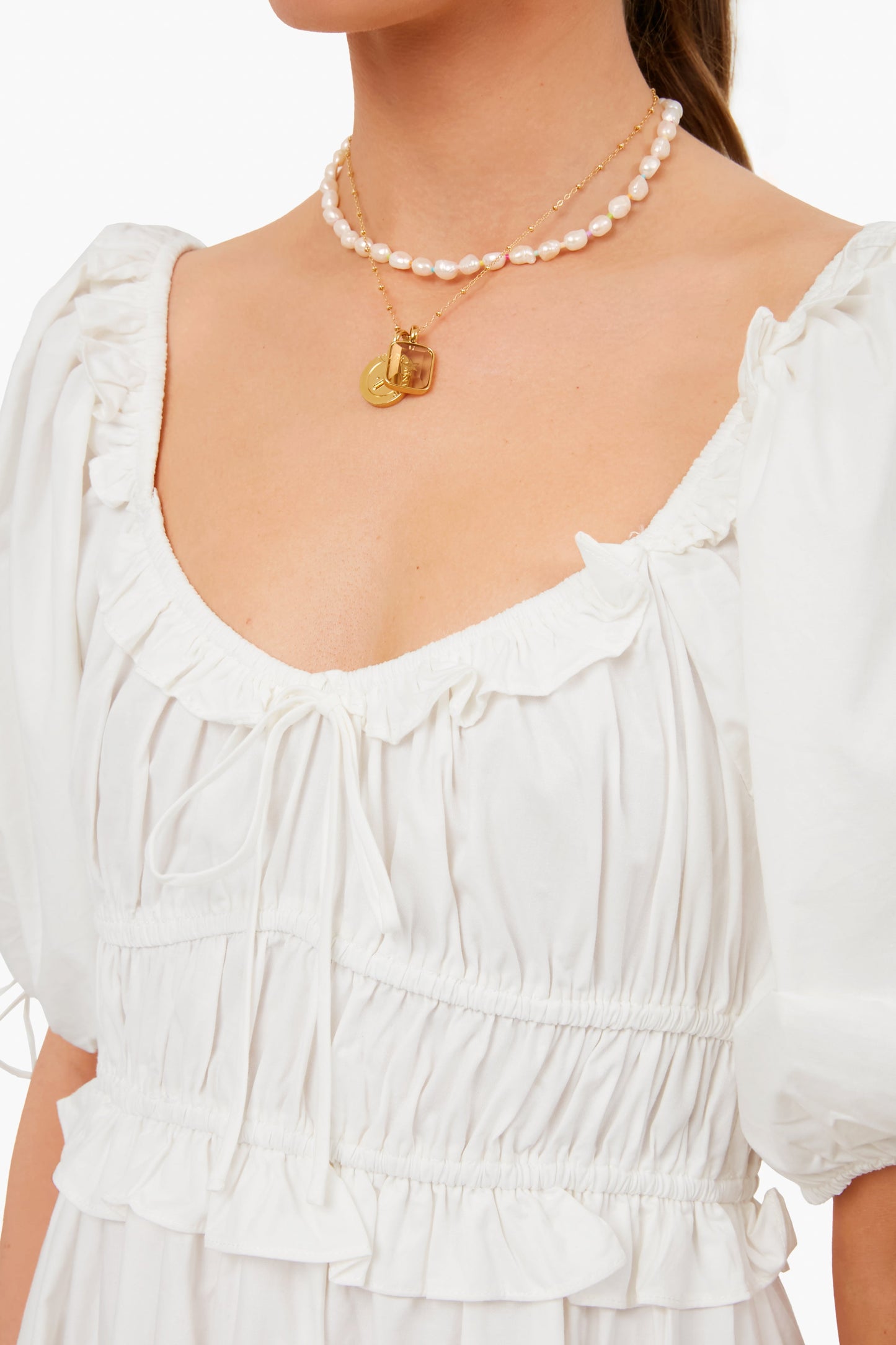 Off White Brielle Dress