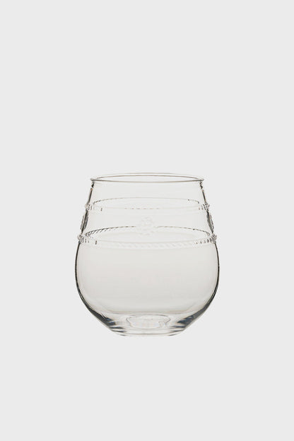 Isabella Acrylic Stemless Wine Glass Set of 4