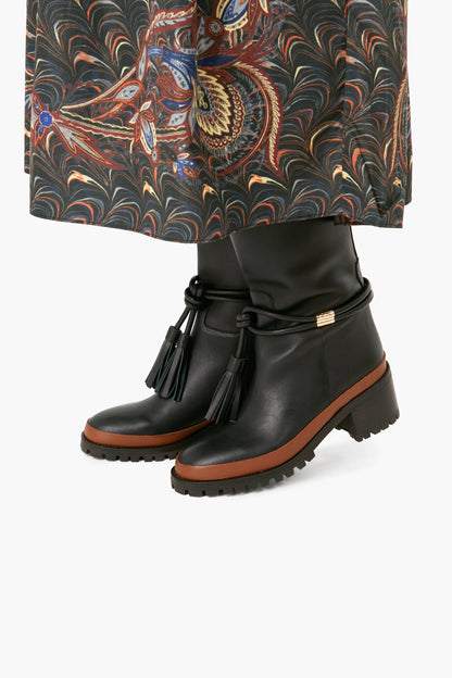Noir Cornwall Lugsole Boots