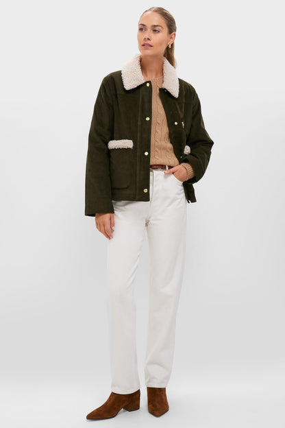 Olive Tabitha Casual Jacket