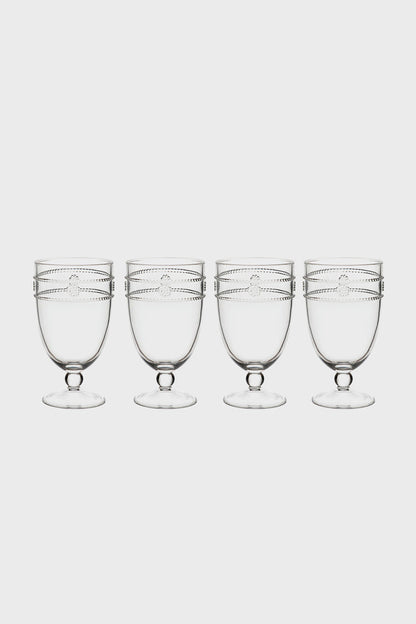 Isabella Acrylic Goblet Set of 4