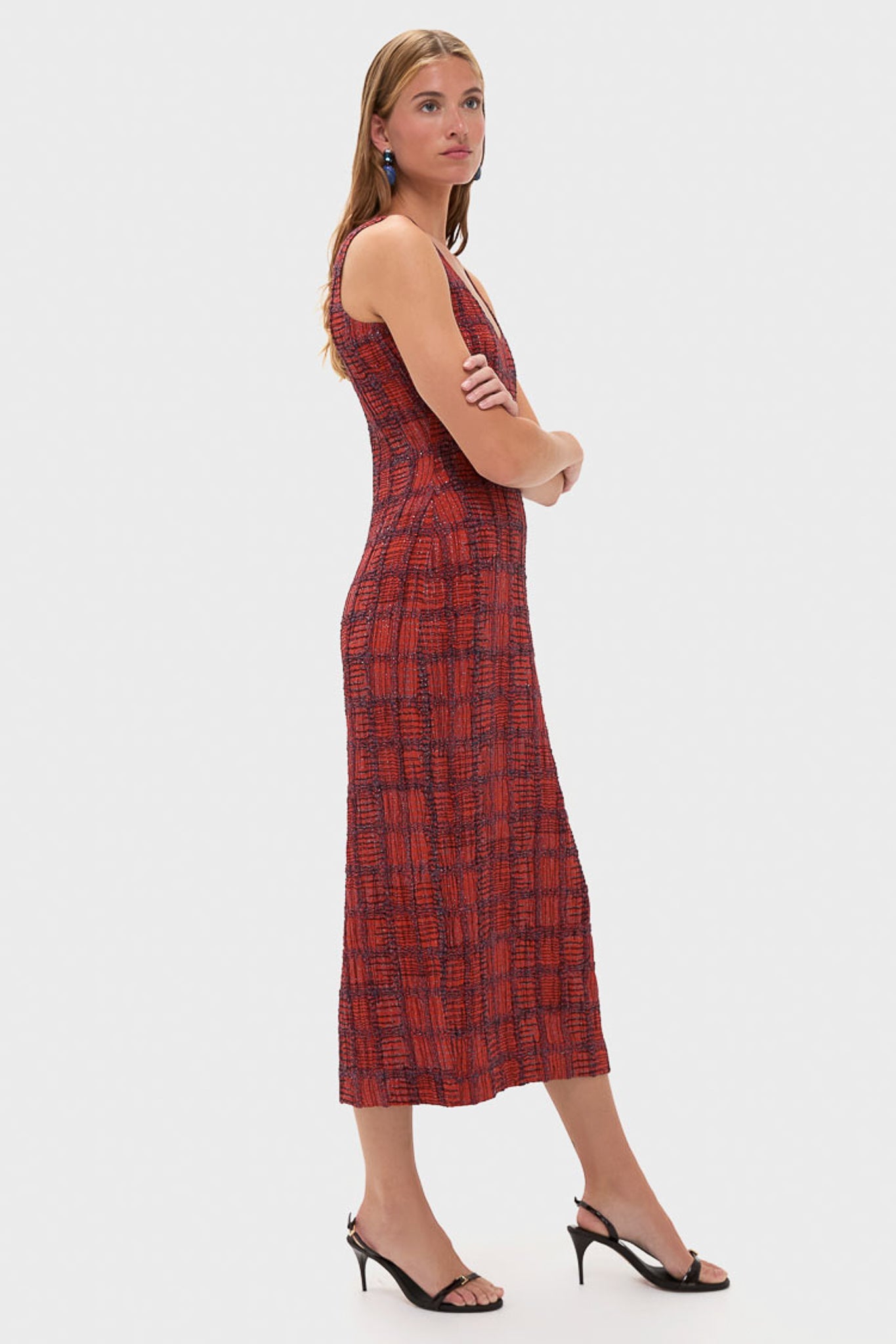 Terracotta Portia Dress