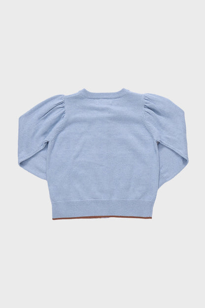 Light Blue Apple Constance Sweater