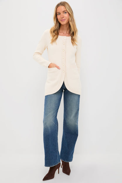 Cream Sabrina Cardigan