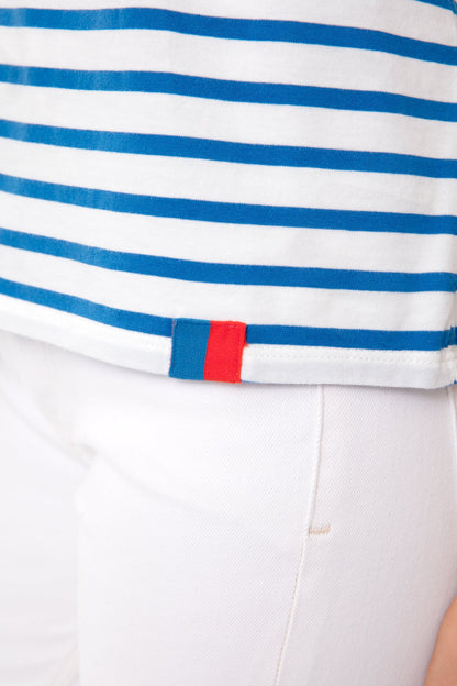 The Modern White Royal Blue