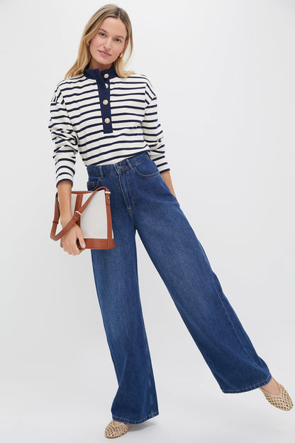 Champagne Woven Nina Flats