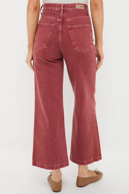 Sandwashed Spice Virginia Wideleg Ankle