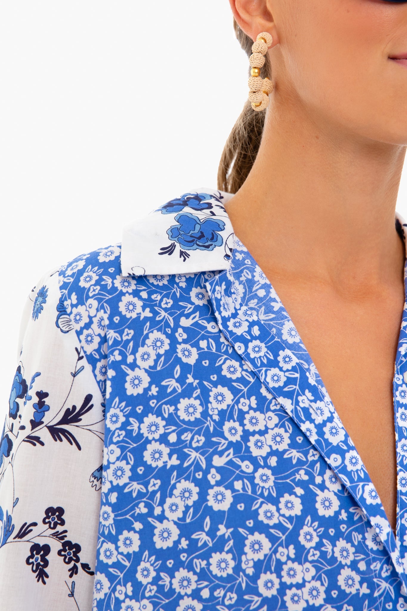 Provence Blue Brooklyn Long Dress