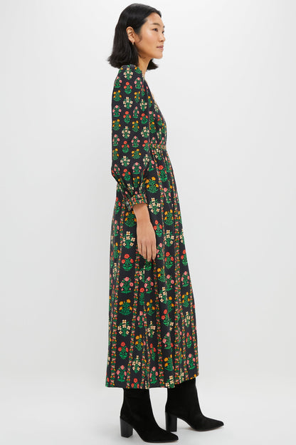 Rose Border Cornelia Dress