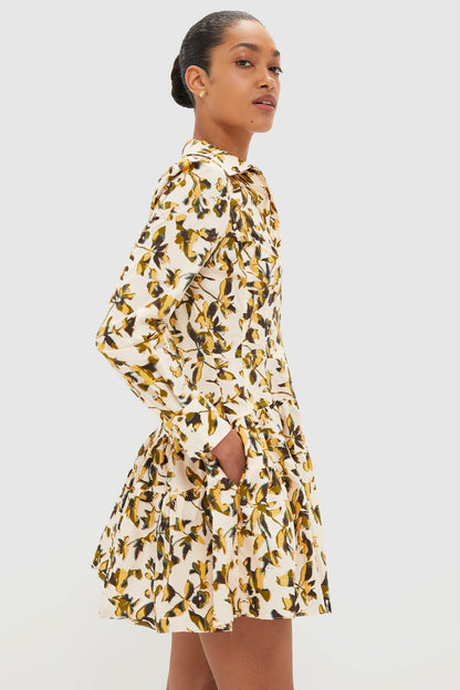 Lucent Nanette Long Sleeve Mini Dress