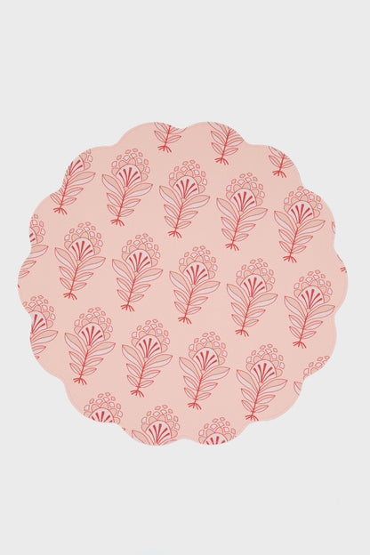 Countryside Rosebud Reversible Wipeable Placemats Set of 4