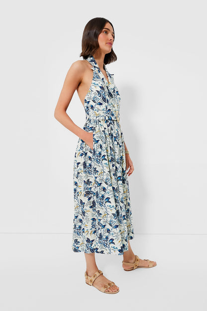 Larkspur Chintz Lena Dress