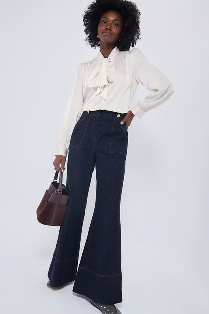 Ivory Dunmore Blouse