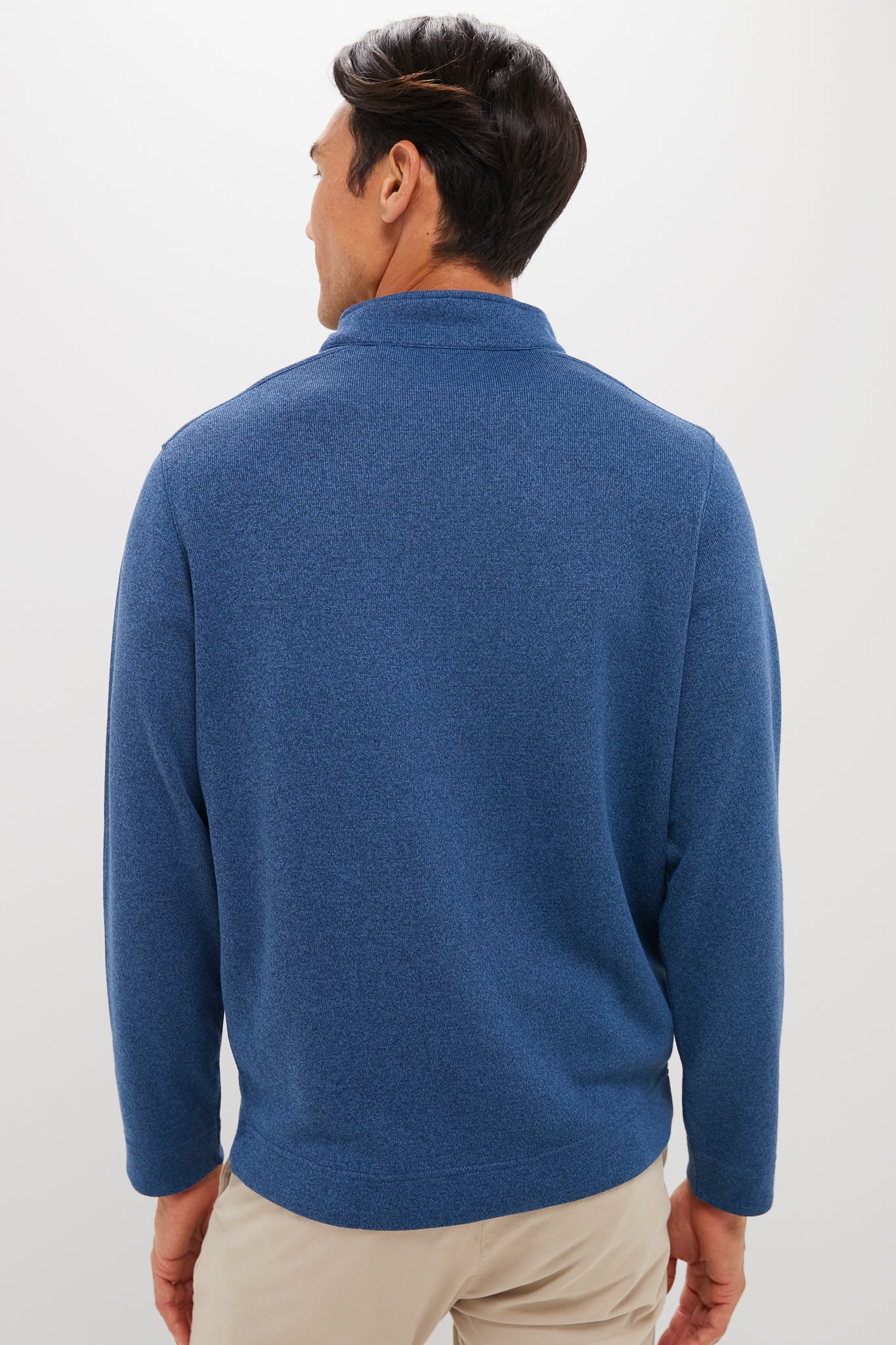 Blue Haze Crown Sweater Fleece Quarter Zip