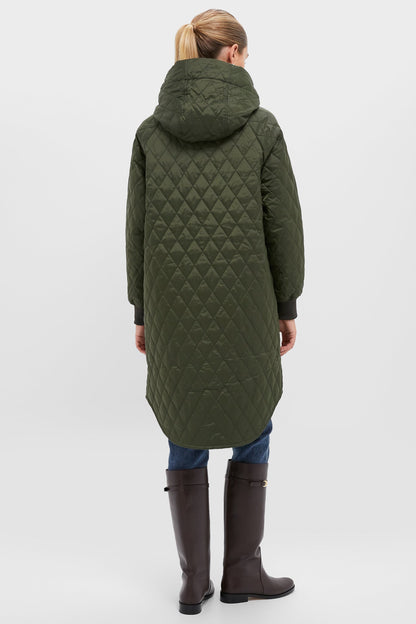 Olive Hilary Quilted Jacket